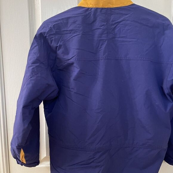 Patagonia Kids Guide Parka Insulated Jacket Blue Yellow Boys Size 10 - Picture 14 of 16